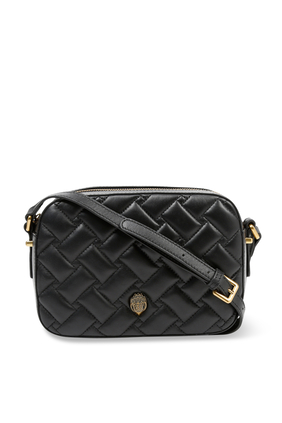 Kensington Quilted Leather Camera Bag